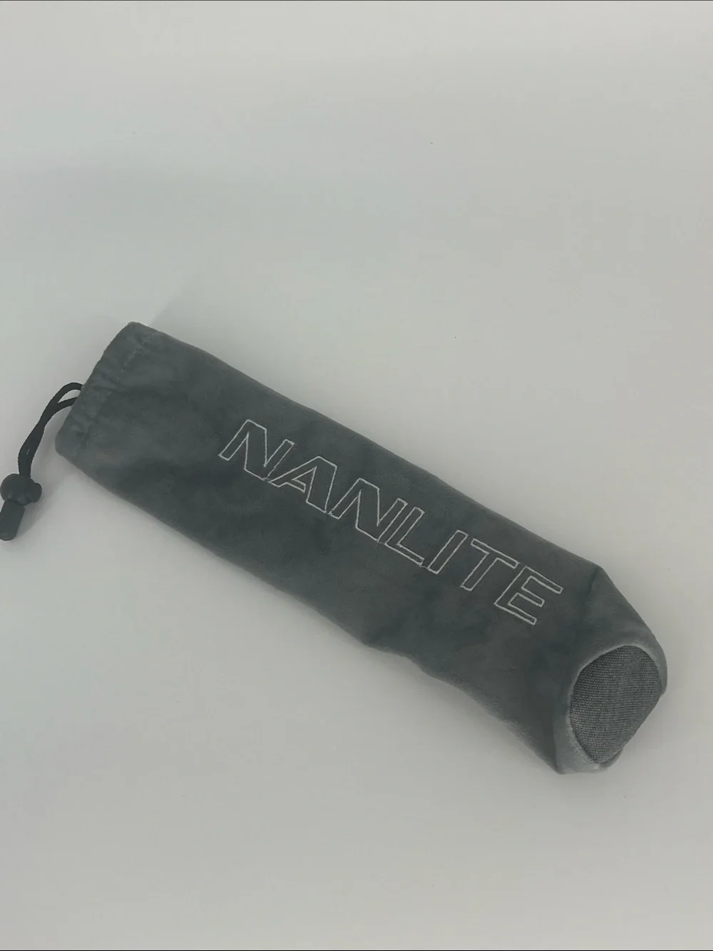 Nanlite gray padded carrying pouch for a 10”  PavoTube II 6C RGB LED Tube
